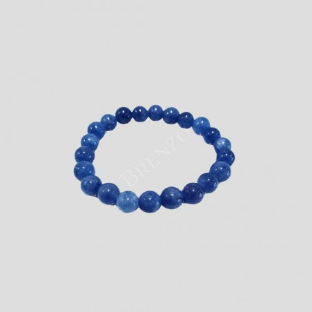 Pulseira cianite azul 8mm