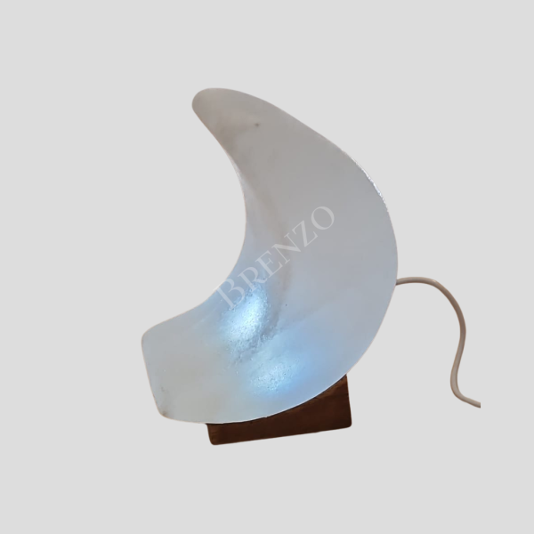 Candeeiro selenite lua