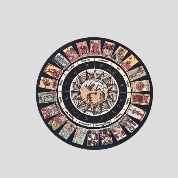 Tapete pêndulo tarot 1