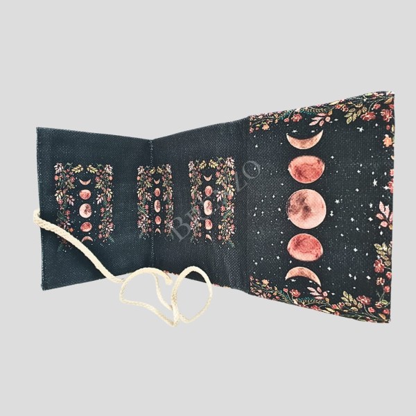 Bolsa tarot lua rosa