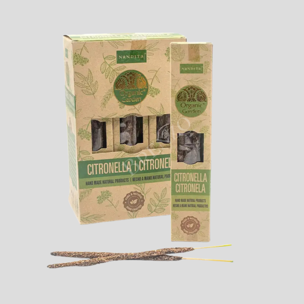 Incenso Organic garden citronela