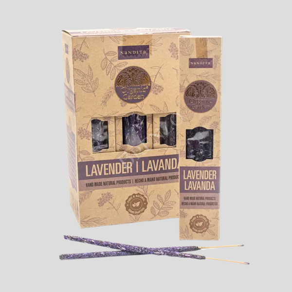 Incenso organic garden lavanda