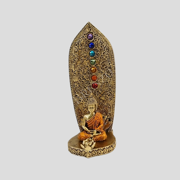 Porta incenso buda gold