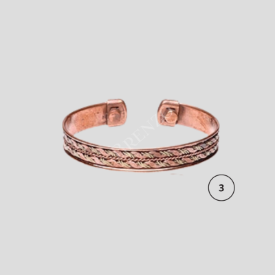 Pulseira ajustável cobre...