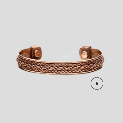 Pulseira ajustável cobre...