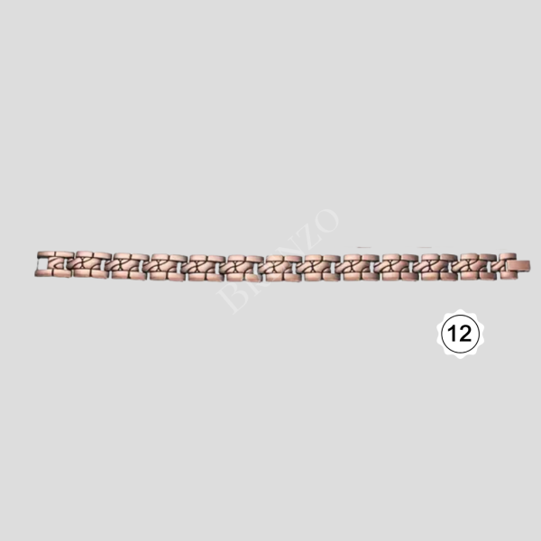 Pulseira magnética anti cobre 12