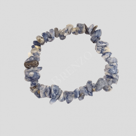 Pulseira chip sodalite